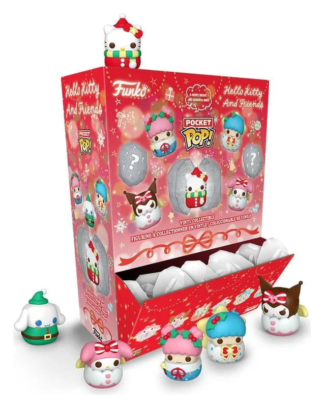 Sanrio Pocket POP! Vinyl Figure Snowballs 4 cm - 1 Unidade Aleatória